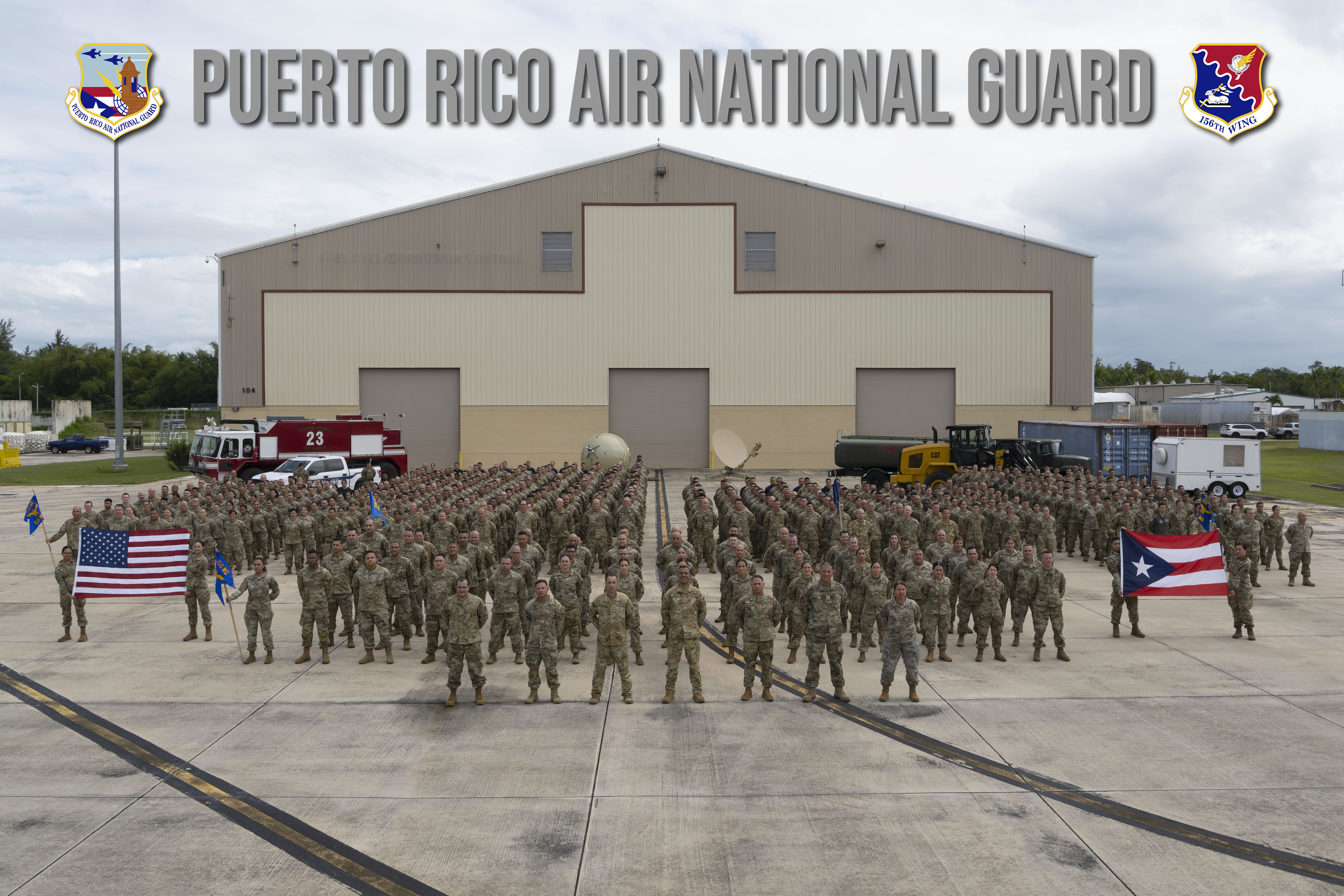 Puerto Rico Air National Guard organizational photo